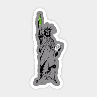 New York State of Wine Sticker